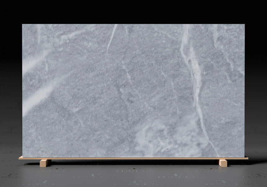 Afyon Bardiglio Marble slab in a polished finish.