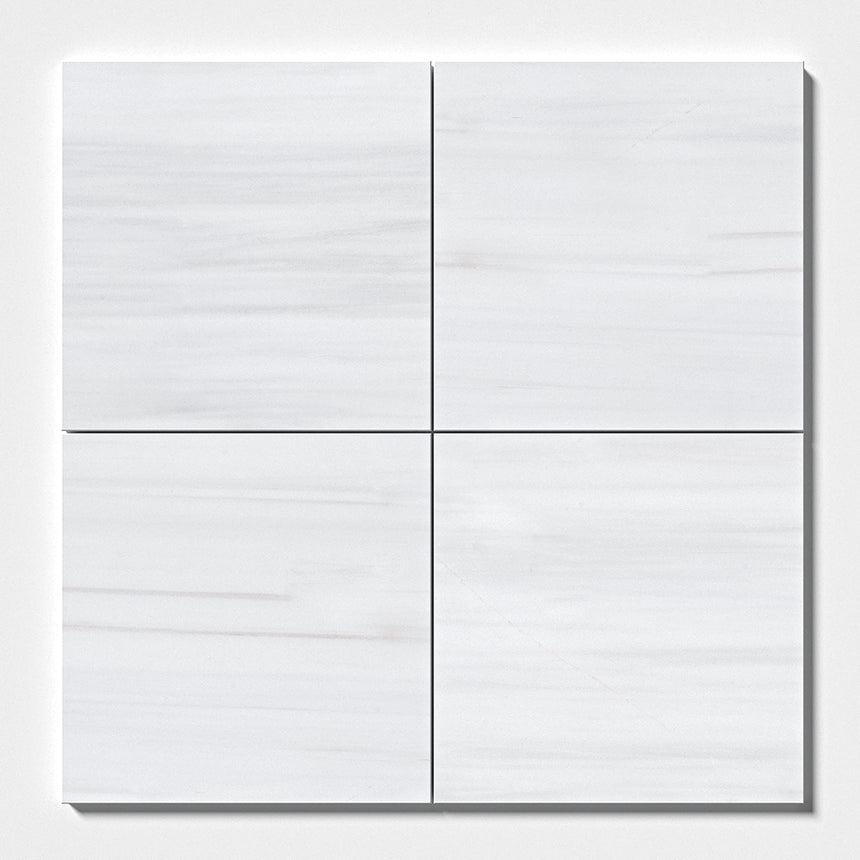 Bianco Dolomit Marble Tiles 305x305x12mm
