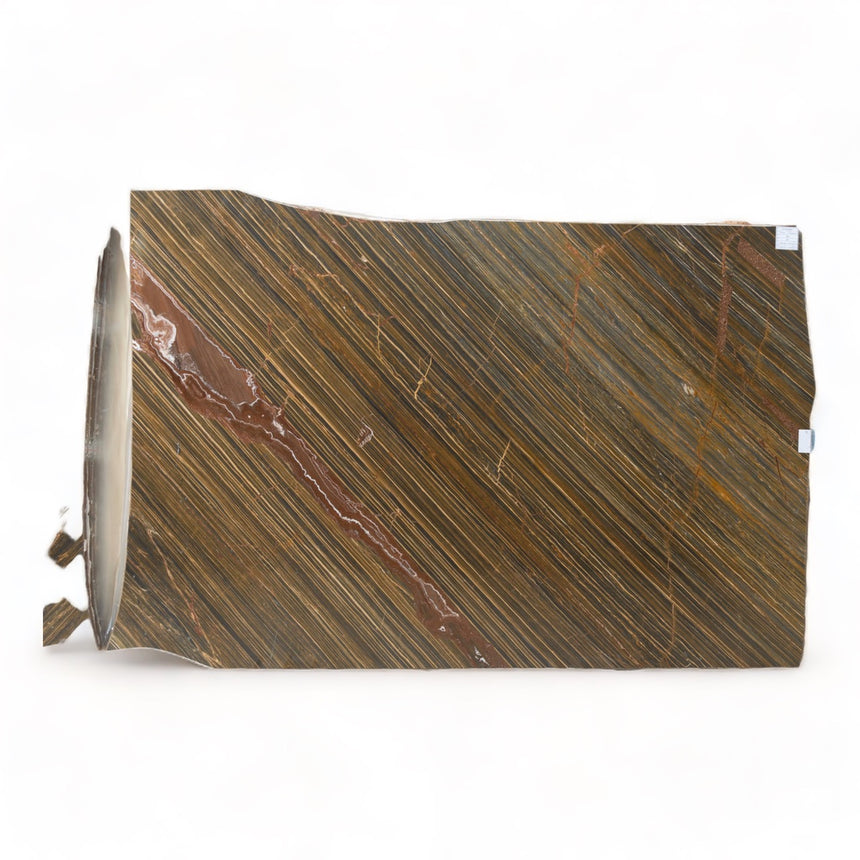 Elegant Gold Marble Slab