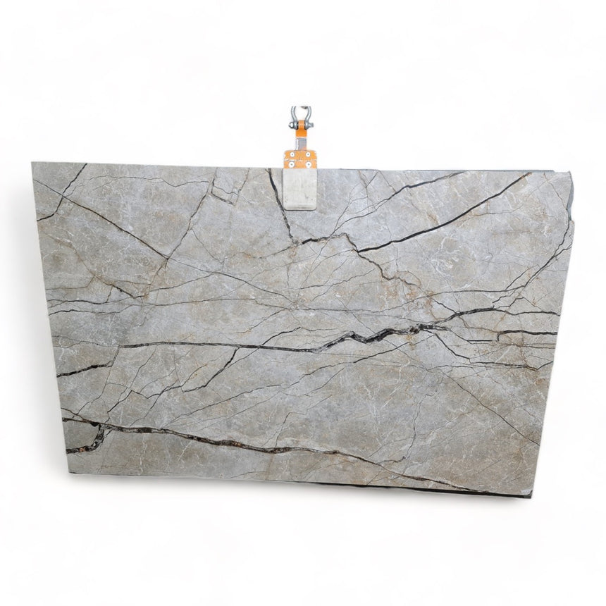Lion Silver River Marble Slab