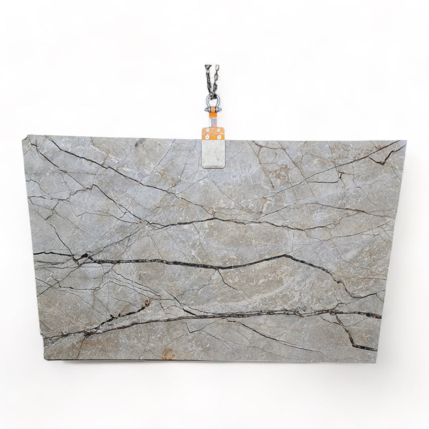 Lion Silver River Marble Slab
