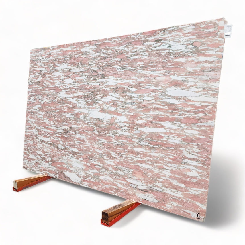 Pink Norvegia Marble Slab